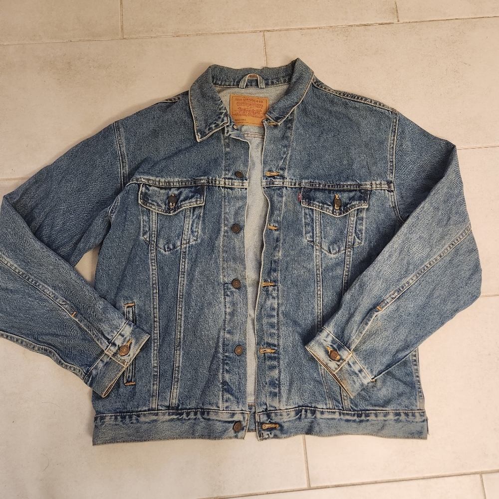 Vintage Levi's mens Denim Jean jacket xl x-large